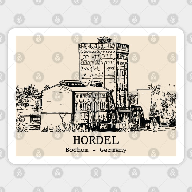 Hordel - Germany Magnet by Lakeric